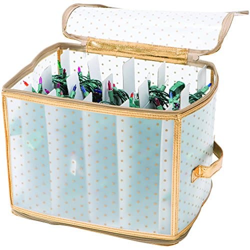 Christmas Light Organizer Gold Color