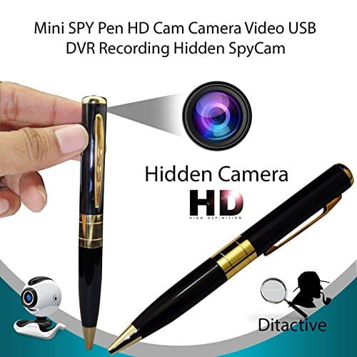 ddellk Hidden Camera Pen,DV DVR Cam Recorder Pen Video Camera Built-in Microphone CMOS Sensor Camcorder