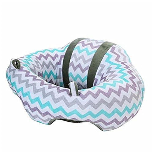 Teemo Baby Infant Safe Sitting Chair,Floor Seat Support Protective Pillow Cushion Sofa Plush Toys (7.Pattern Color)