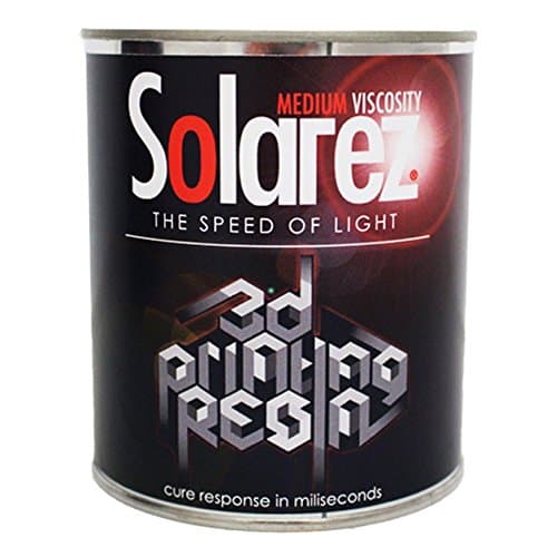 Solarez UV Cure 3-D Printing Resin - Medium Viscosity (Gallon)
