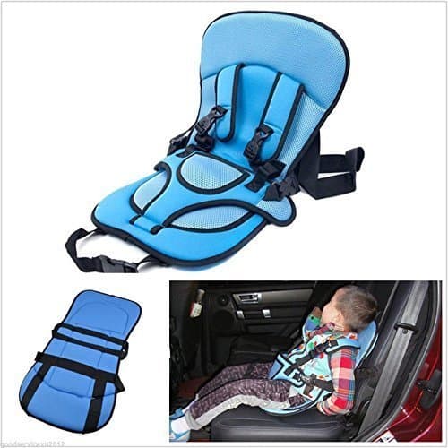 gs GREATERSCAP Multi-Function Car Cushion by Hemico | Adjustable Car Cushion Seat for Baby | Safety Belt with Cushion for Baby | Adjustable Seat with Safety Belt for Baby for Car and Chair (Multi Color)
