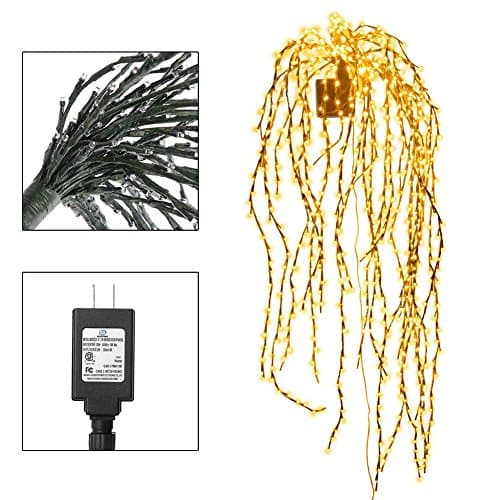 Living Room Light, Ucharge Mount Wall Light 1300led 7.48ft Wall Lamp Warm White Accent Light for Hall Porch Walkway Floor Hotel Dining Room