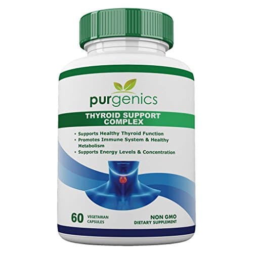 Thyroid Support Complex - Non GMO & Gluten Free Thyroid Supplement