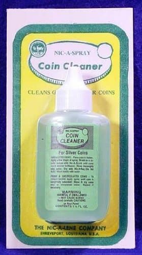 Nic-A-Spray 1.25 oz Silver Coin Cleaner by Nic-A-Lene