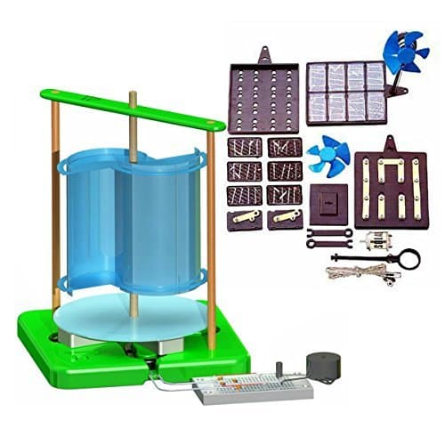 Wind Turbine & Solar Science Fair Kit - Advanced