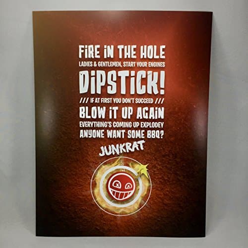 Junkrat Typography (Overwatch) | Poster (8.5 x 11)