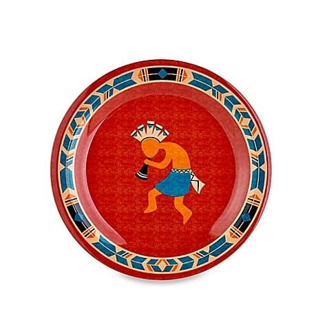 Kokkopelli Melamine Dinner Plate