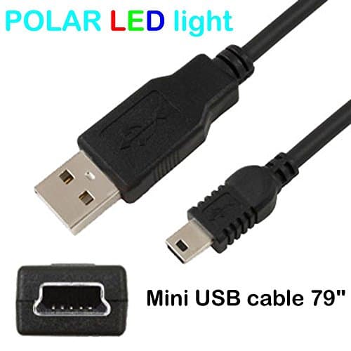 Mini USB cable 79" ( 6.5 feet ) , 2 meters, for aluminium LED sign, Old GPS devices