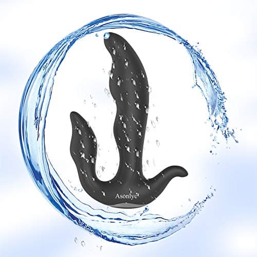 Asonlye Upgraded Massager Wireless,Waterproof Personal Wireless Wand Massager Bring with 2 Motors and Compact Power Wand Massager with 10 x Multi-Speed Strong Powerful(Black)