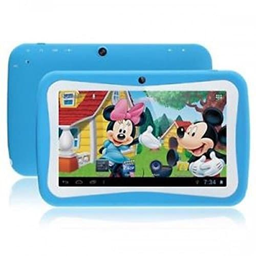 7inch Kids Tablet Google Android 4.4 Quad Core Multi-Touch Screen 8GB Hard Drive Pre-Installed Games and Apps, Google Play Store, Kids Desktop etc Pink (Blue)