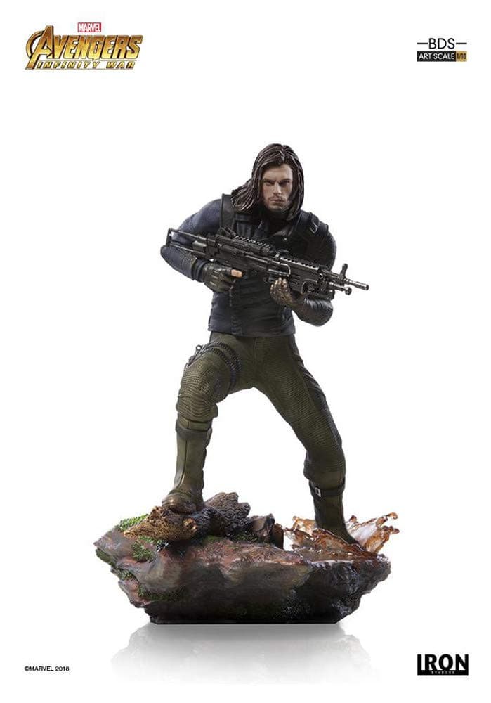 Iron Studios Winter Soldier BDS Art Scale 1/10 Avengers Infinity War Statue