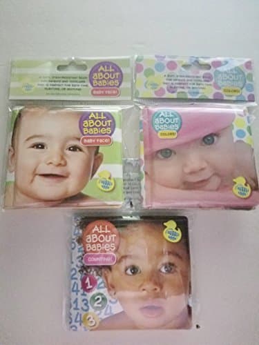 Modern Publishers All About Babies Bath Time Bubble Book Counting 123, Colors, and Baby Face!