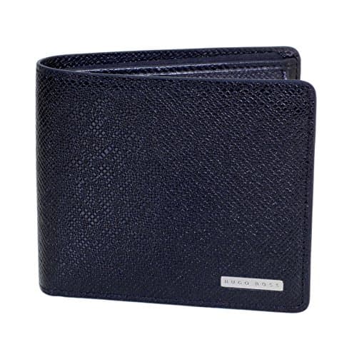 Hugo Boss Wallet In Dark Blue Leather BOSS6944
