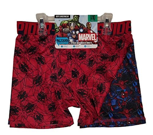 Marvel Comics Spider-Man 2 Pack Boxer Briefs - Small