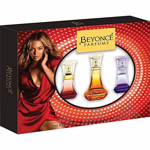 Beyonce Parfums Coffret 3 Piece Gift Set Include Heat, Heat Rush, and Midnight Heat