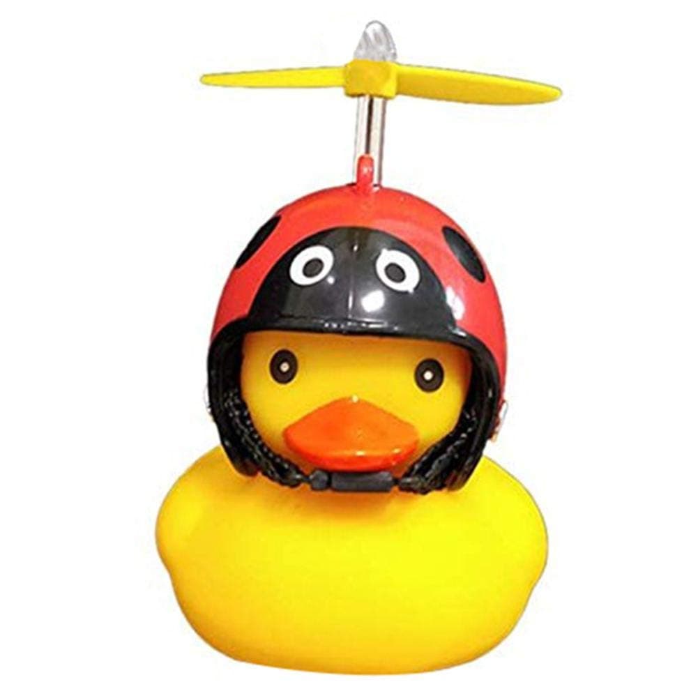 Bicycle Lights Bell Handlebar Bell Lovely Cute Duck Style Design for Children Adults Bicycle with Light Function