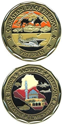 Operation Iraqi Freedom Veteran Challenge Coin