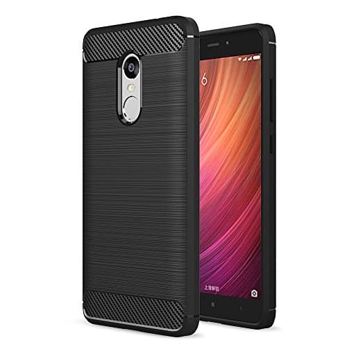 Xiaomi Redmi Note 4 Case , suvice case Luxury Ultra Slim Soft TPU Silicone Back Protective Case Cover for Xiaomi Redmi Note 4 Black