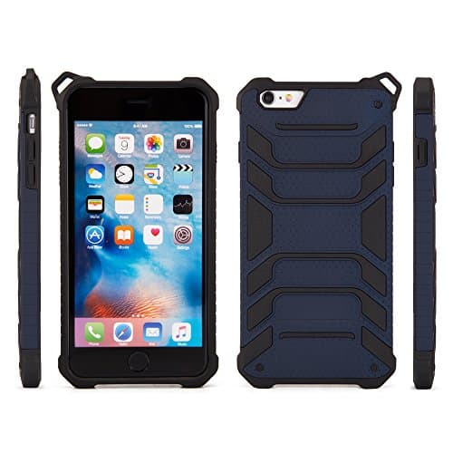 iPhone 6 Plus/6s Plus Case, Zenmay Spider Series 2 in 1 Dual Layer Shock-Proof Scratch-Resistant Case