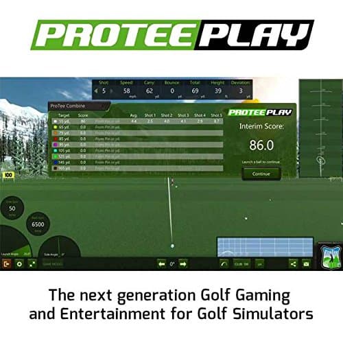 PROTEE Play the next generation cloud based Golf Gaming For SkyTrak