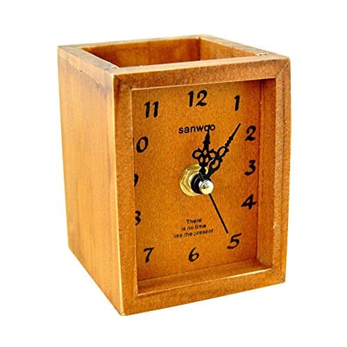 Wooden Music Box with Clock Spirited Away