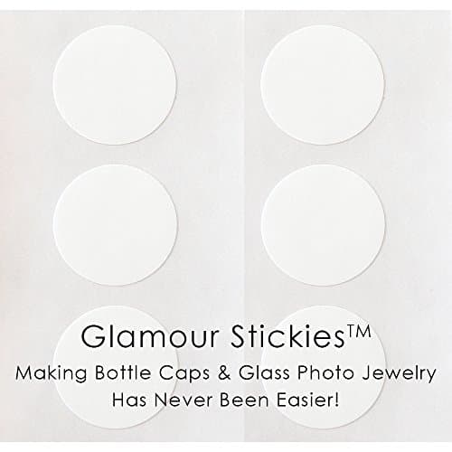 Glamour Stickies Bottle Cap Glue Dots 25mm Circles