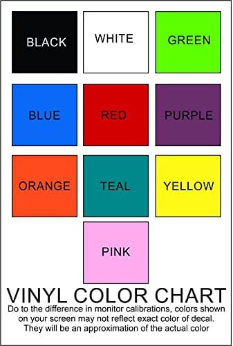 3 Kettel Bell Monogram Car Decal/Sticker (4 INCH, BLACK)