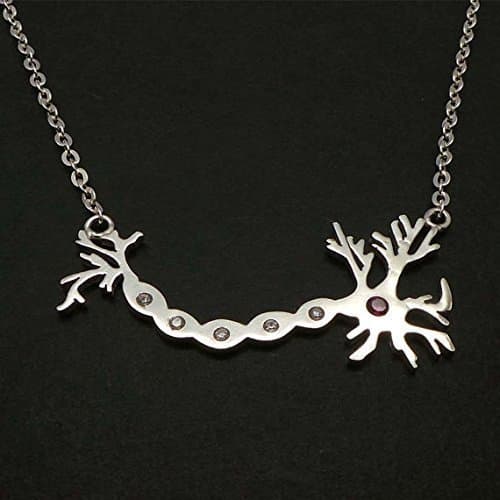 16'' Handmade Brain Cell Neuron Necklace Jewelry