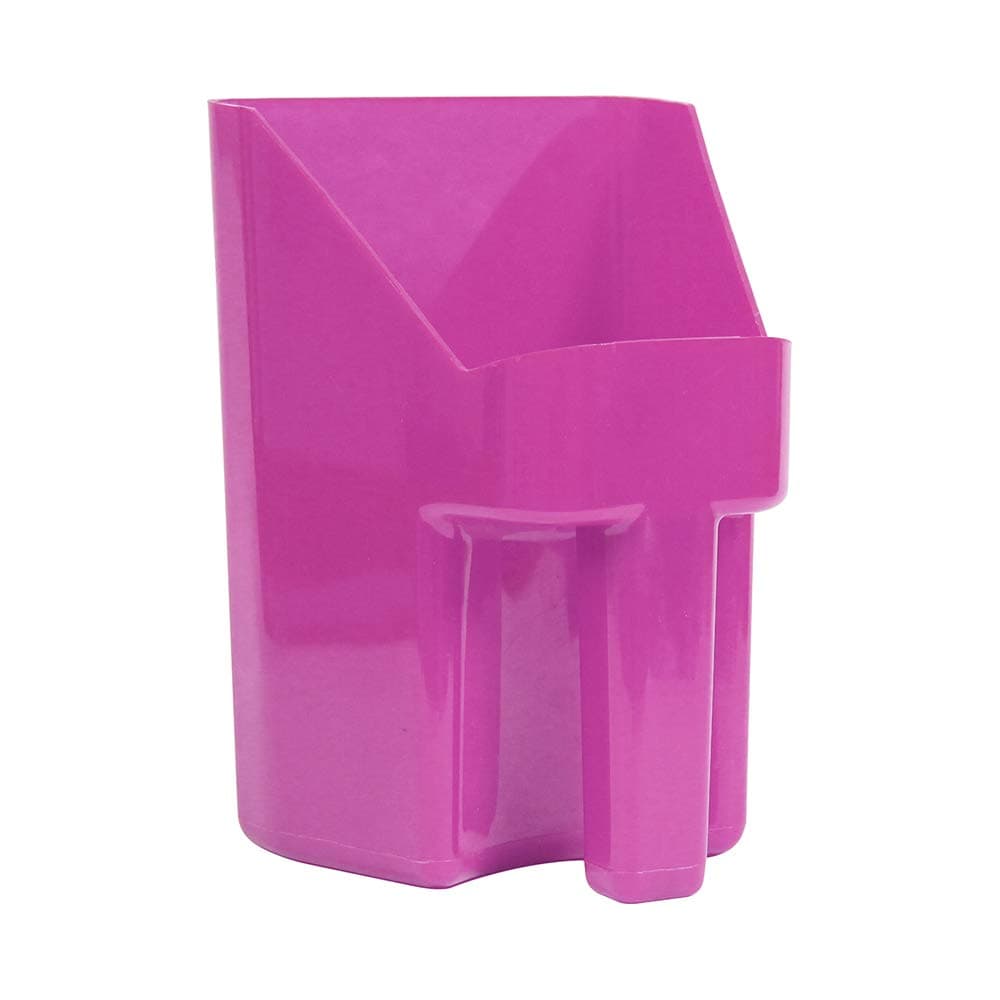 Perry Equestrian Plastic Super Scoop - General Purpose Feed Scoop - 8 Colours (Pink)