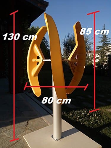 Mini micro home wind turbine generator SMART WIND 500 W Vertical axis Windmill VAWT