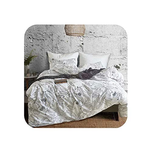 Spring Bedding Sets Single Double King Queen Europe 220/240 Luxury Duvet Cover Set Linen Bed Set Bedclothes Blue Flower,203,Fr 260x220