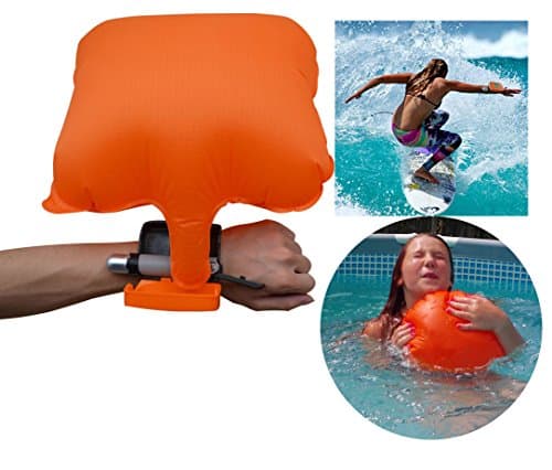 Float Wristband Rescue Device Inflatable Swimming Safety Device Drowning with Inflatable Gasbag