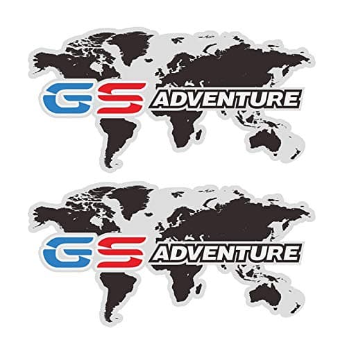 WONYAN Motorcycle Part Motorcycle Tail Top Side Box Cases Panniers Luggage Aluminium Stickers Decals Adventure for BMW R1250GS R1250 1250 R ADV GS Case (Color : 1)