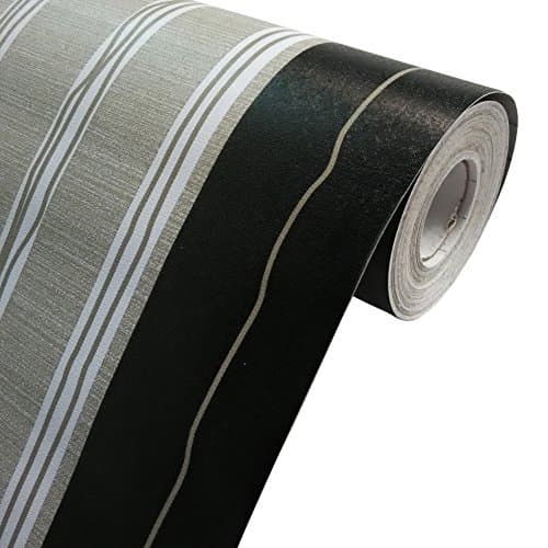 Black Wood Grain- Self-Adhesive Wallpaper Home Decor(Sample)