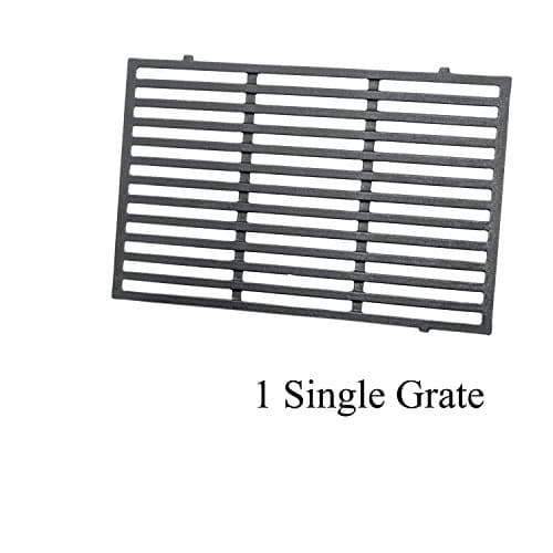 Kingfa Replacement for Weber 7524 Upgraded Material Matte Black Coated Cast Iron Cooking Grate (19.5 x 12.9 x 0.5) (1)