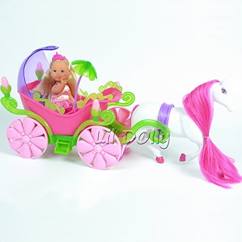 Lil Dolly Princess in a Carriage