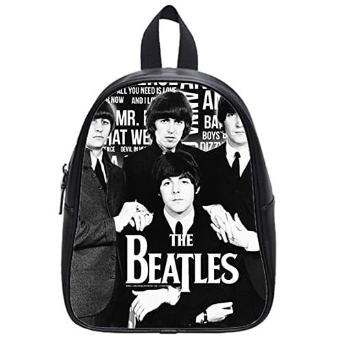 Large Size The Beatles Printing Shoulders Backpack Custom High School Students Backpack for Travel or Party