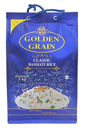 Golden Grain Classic Basmati Rice, 5Kg