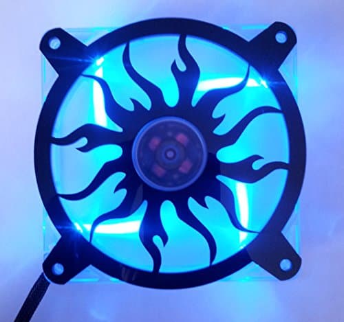 Custom Acrylic Blazing Sun 1 Computer Fan Grill 200mm