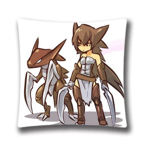Splendid Spring Pillowcase 18X18 inch twin sides Kabutops Pokemon Pattern Pillow Cover Cases,Art7589