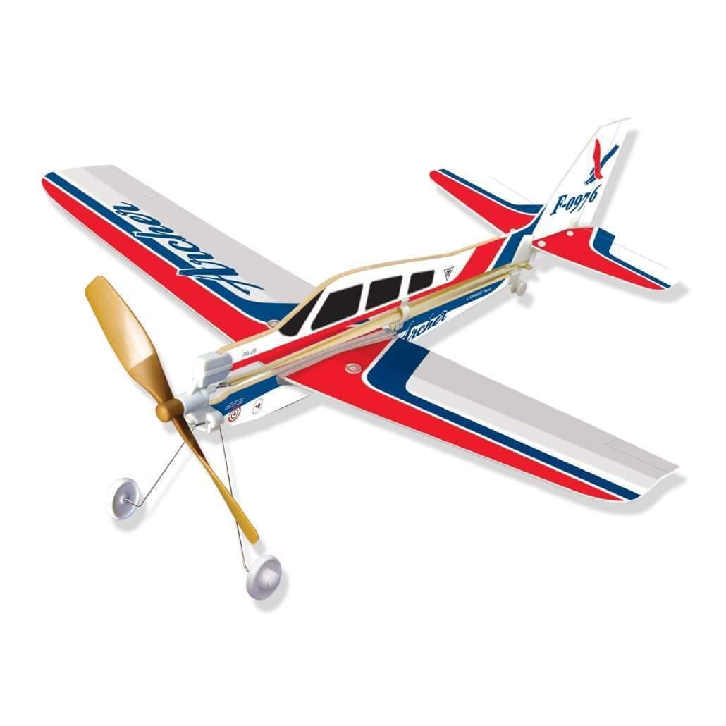 Archer PA-28-181 Rubber Band Powered Model Light Plane Kit: Lyonaeec 05003 R3