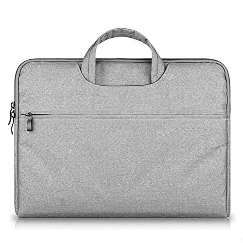 G7Explorer Water-resistant Laptop Sleeve Case Bag Portable Computer handbag For Apple Macbook Air Pro and other Notebook 11.6 inches Gray