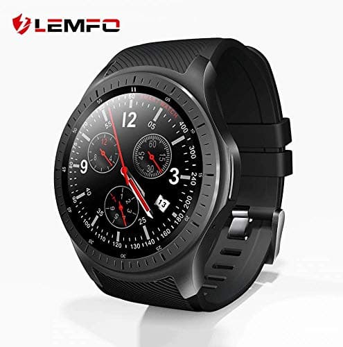 LEMFO LF25 Smart Watch 1.3 Inch IPS HD Display (Black)