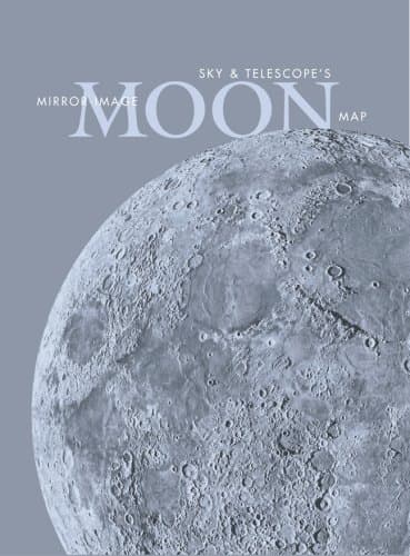Sky & Telescope's Mirror-Image Moon Map Laminated Map – Folded Map, May 1, 2007
