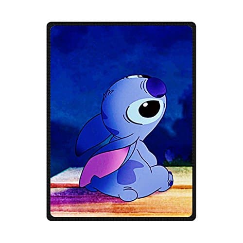 Lilo and Stitch Custom Super Soft Fleece Blankets Throws Blanket 58Inches X 80Inches