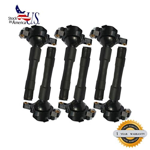 Deal 6pcs Brand New Ignition Coil For BMW E36 E46 E31 E38 E39 E53 323Ci 323is 325i/325Ci/325Xi 330i 328i 328is 330i 330Ci 330Xi 525i 530i 528i 540i 740i 750iL 740iL 840Ci 850Ci M3 M5 X5 Z3 2.5L/2.8L/3.0L/3.2L L6 4.4L/4.6L/5.0L/5.4L V8