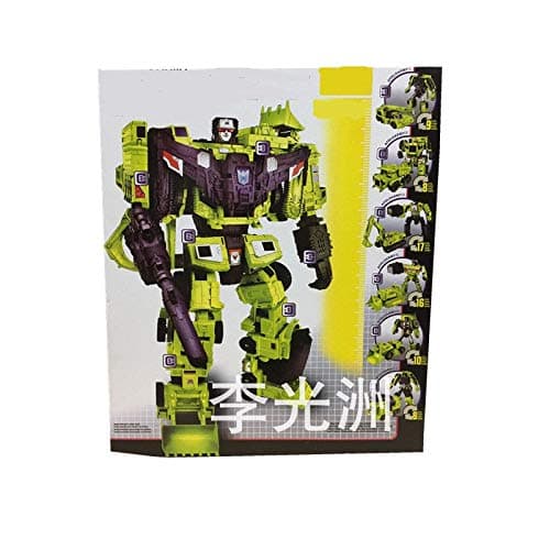 Transformation G1 6/5 in 1 ko Defensor Devastator Superion Bruticus Robot Figure Toy Kid Child (Devastator)