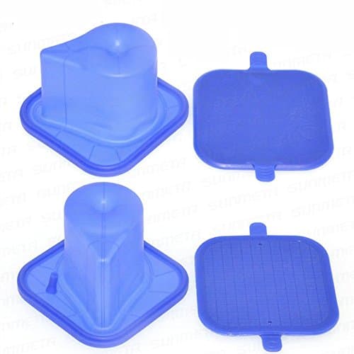 EDIY Heat Transfer Mug Clamp - 3D Sublimation Silicone Mug Wrap Clamp 11OZ Special-shaped Mug Clamp Heat Press Mug Mould Lovers Mug Semicircle Cup For Vacuum Machine