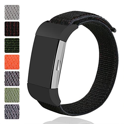 iMoway Compatible Sport Loop Replacement for Fitbit Charge 2 Bands