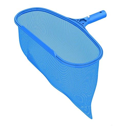 Ultra Durable Pool Spa Leaf Skimmer Net Rake w/ Deep Pocket Net